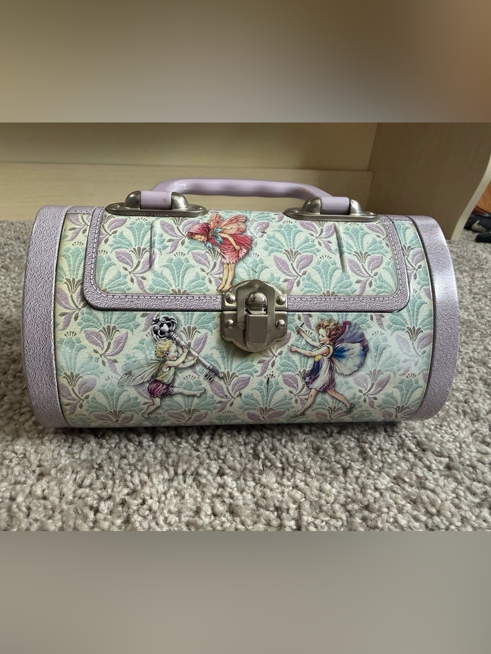 3/$25 Y2K 2007 Flower Fairies Metal Tin Purse gift box kidcore girlhood coquette
